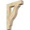 Ekena Millwork Funston Block Rough Sawn Bracket, Douglas Fir, 4"W x 22"D x 30"H BKT04X22X30FST05RDF - alternate 1